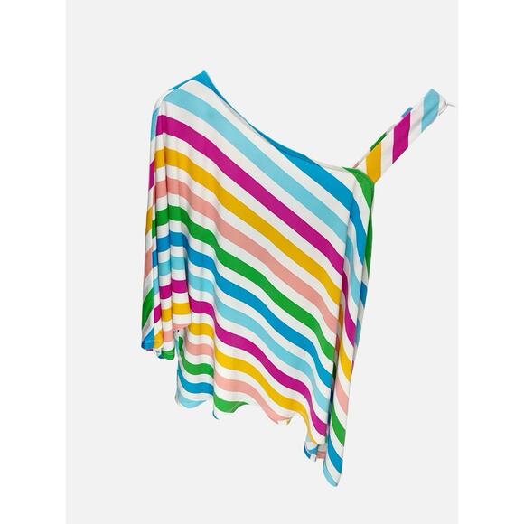 Cato Asymmetrical Boho Chic Blouse sz M - Picture 1 of 3